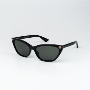 Gucci Women Sunglasses Black Cat Eye GG1815S 001 NEW AUTHENTIC